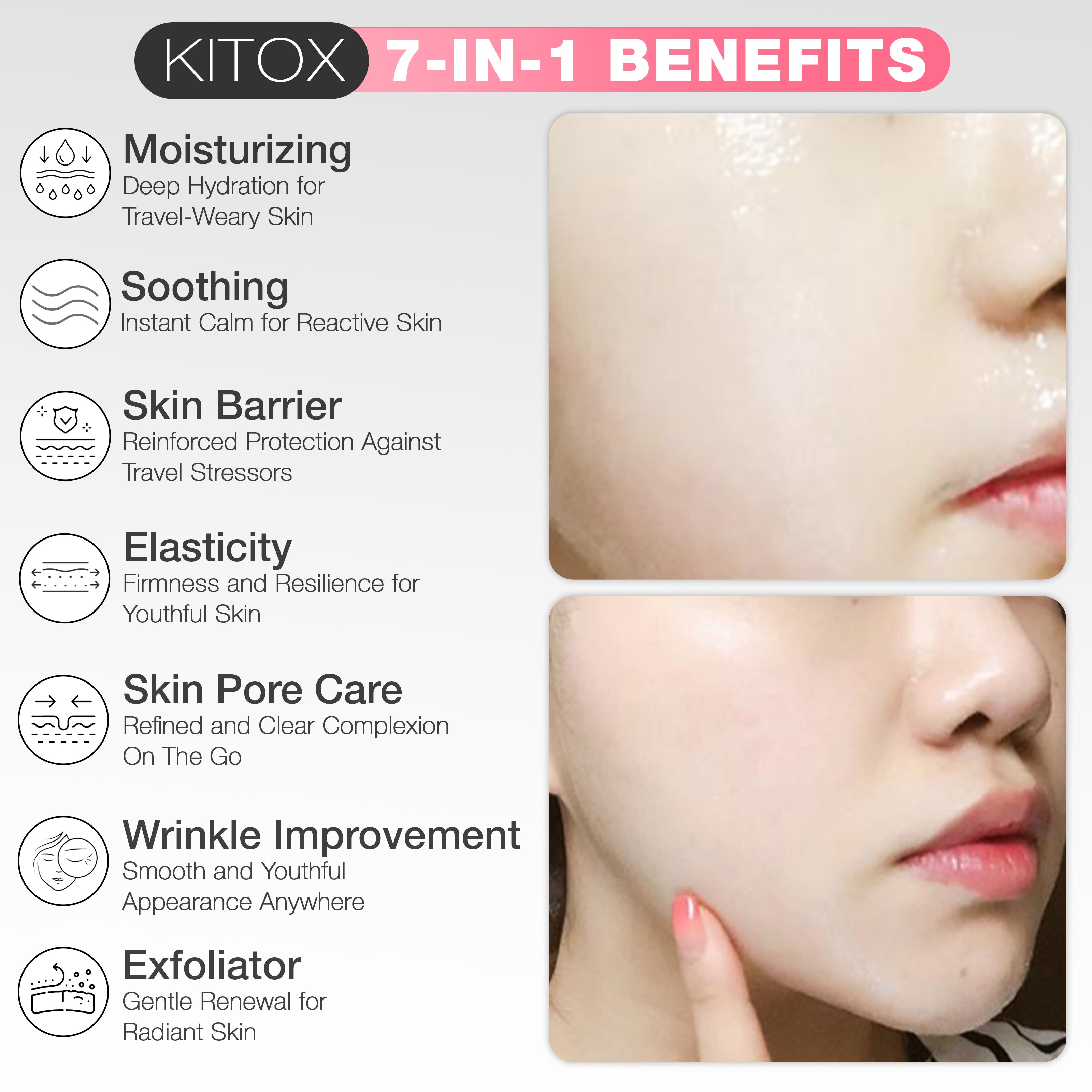 KITOX Chitosan 3-in-1 Mask